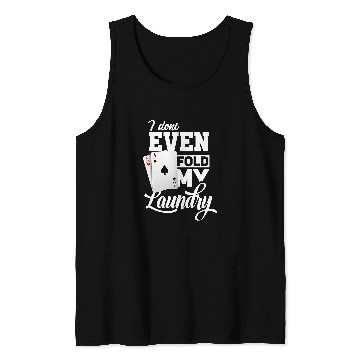 Discover Funny Pokers Texas Holdem Pokers Player 3 Tank Tops