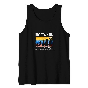 Discover Dog Train Month Trainer 5 Tank Tops