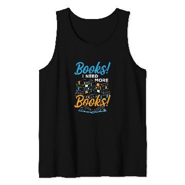 Discover reading reader books bookworm library book bookworm Tank Tops
