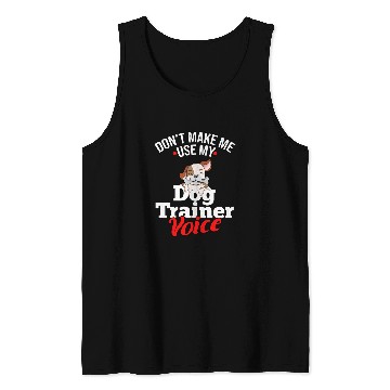 Discover Dog Train Month Trainer 9 Tank Tops