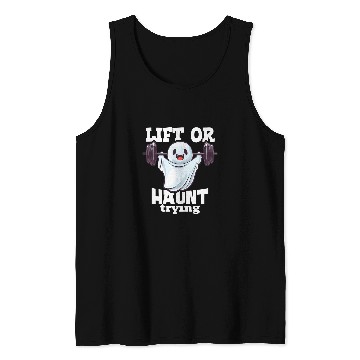 Discover ghostss Weightlifting Funny ghostss Workout Halloween Tank Tops