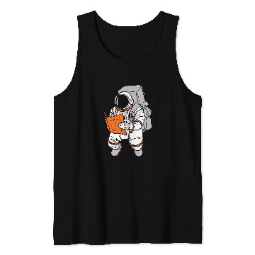 Discover Space Book Galaxy Orbit Solar System Space Colonization Tank Tops