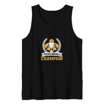 Discover Pickleball Champion Funny Player Paddle Lover Graphic Tank Tops