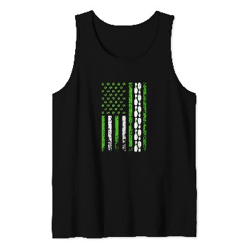 Discover American Sports Flag Athletic Bowling Pin Earth Day Tank Tops