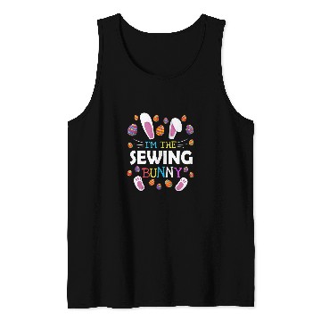 Discover I m The Sewing Bunny Matching Family Funny Easter Costume Tank Tops