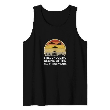 Discover Mens Model Railroad Train For Grandpa Retirement Birthday Tank Tops