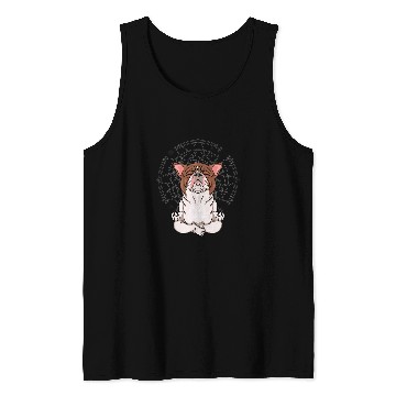 Discover Pug Mandala Funny Spiritual Meditation awareness Chakra Tank Tops