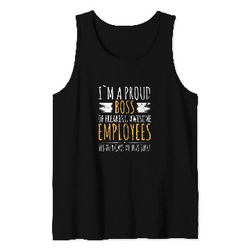 Discover Chef Managing Director Office College Department Manager Boss 21 Tank Tops