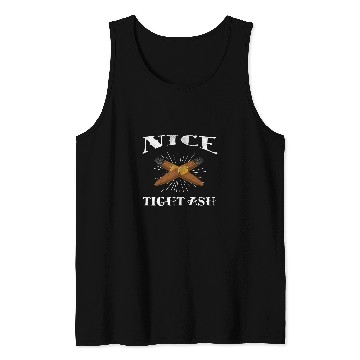 Discover vintagess NICE TIGHT ASH FUNNY CIGAR PUN Tank Tops