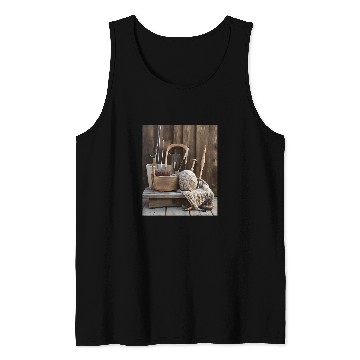 Discover Handspun Wool Knitting Farmhouse Tank Tops