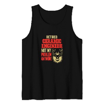 Discover Retired Ceramic Engineer Deer Hunting Tank Tops