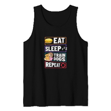 Discover Obedience Dog Training Pet Train Dogs 3 Tank Tops