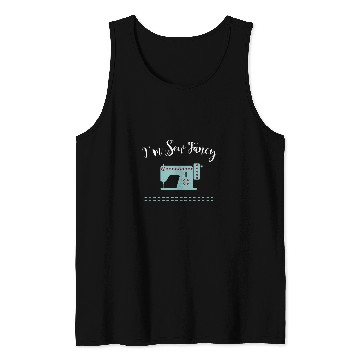Discover Sewing Machine I M Sew Fancy 1 Tank Tops