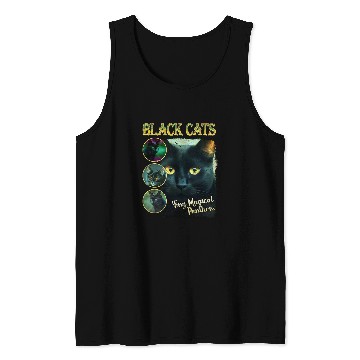 Discover Funny black cats Lover 90s Bootleg Tank Tops