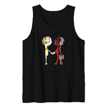 Discover Colorful Shake hands Radiohead Tank Tops
