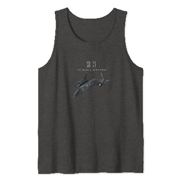 Discover Aviation Art  "SR-71 Blackbird" Tank Tops