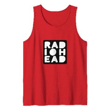 Discover Radiohead Solid Black Tank Tops