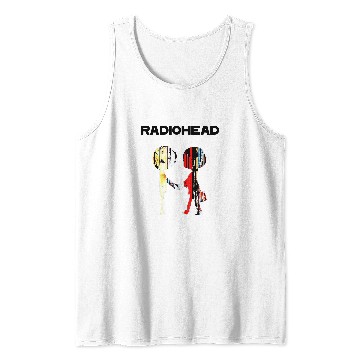 Discover Shake hands in Black Radiohead Tank Tops