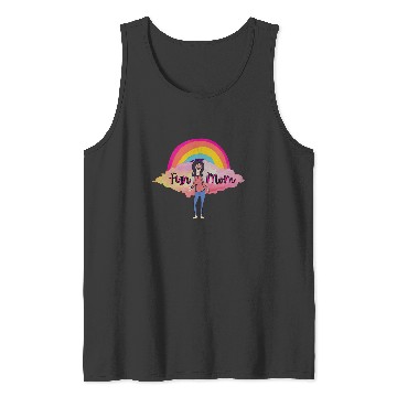 Discover Boho Rainbow Bobs Burgers Linda Belcher Fun Mom Tank Tops