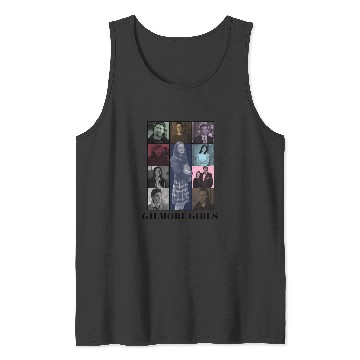 Discover Gilmore Girls Eras Tour Poster (Black Print) Tank Tops