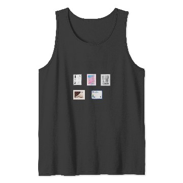 Discover Tayl0r Swift Postage Stamp Set 2 Tank Tops