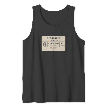 Discover madrid n1 eras tour commemorative ticket Tank Tops