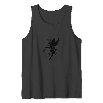 Discover Disney Peter Pan Tinker Bell Pixie Dust  Silhoue Tank Tops
