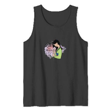 Discover Disney Princess Mulan Cherry Blossoms Tank Tops