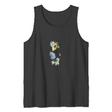 Discover Disney Peter Pan Tinkerbell Airbrush Style Sketc Tank Tops