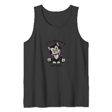 Discover Disney Pinocchio Figaro Cute From Bow To Toe Tank Tops