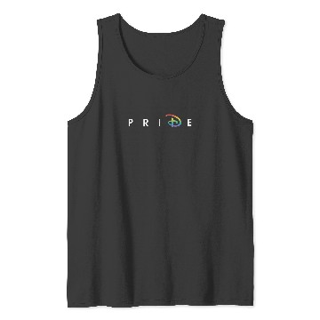 Discover Disney Pride Rainbow Logo Tank Tops