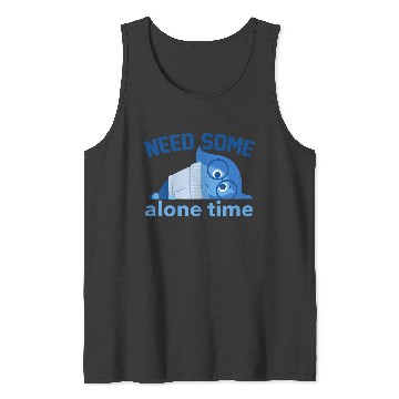 Discover Disney Pixars Inside Out Need Some Alone Time Sadness Logo Tank Tops