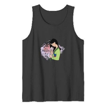 Discover Disney Princess - Mulan Cherry Blossoms Tank Tops