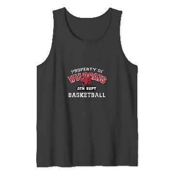 Discover Disney High School Musical The Series Wildcats Distressed Tank Tops