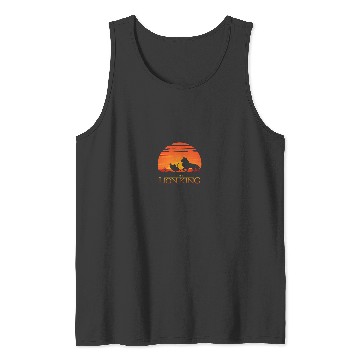 Discover Disneyss Lion King Classic Sunset Walk Tank Tops