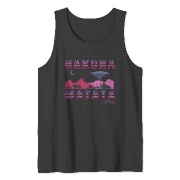 Discover Disneyss The Lion King Hakuna Matata Moon And Mountains Tank Tops