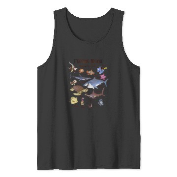Discover Disneyss Pixars Finding Nemo Fish Guide Tank Tops