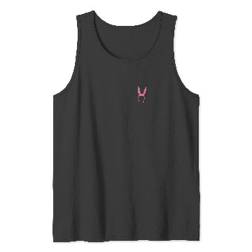 Discover Pink Bunny Hat Bobs Burgers Inspired HeckinFarOut Tank Tops
