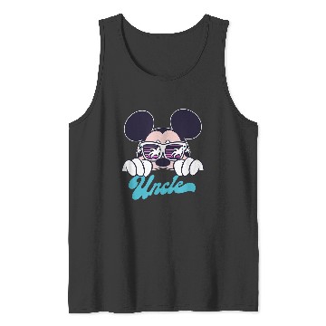 Discover Disney Mickey And Friends Mickey Summer Vibes Uncle Logo Tank Tops
