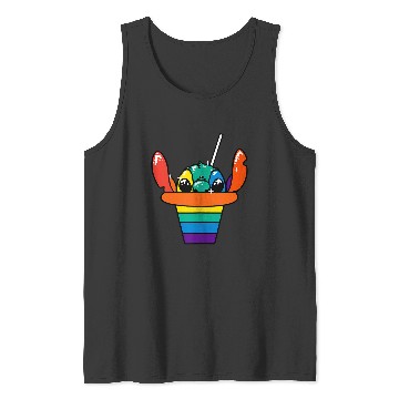 Discover Disneyss Lilo Stitch Pride Rainbow Hawaiian Shaved Ice Tank Tops