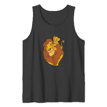 Discover Disney The Lion King Simba and Mufasa Father and Son Tank Tops