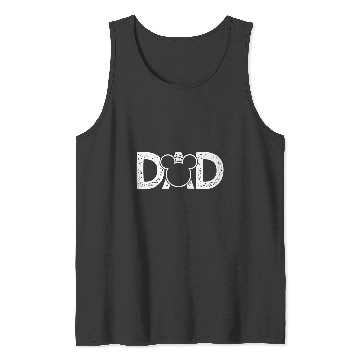 Discover Disney Mickey Mouse Dad Premium Tank Tops