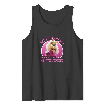 Discover Disney The Muppets Miss Piggy Why Exercise Accessorize Tank Tops