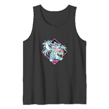 Discover Disney Lilo Stitch Ice Cream Retro 90s Beach Tank Tops