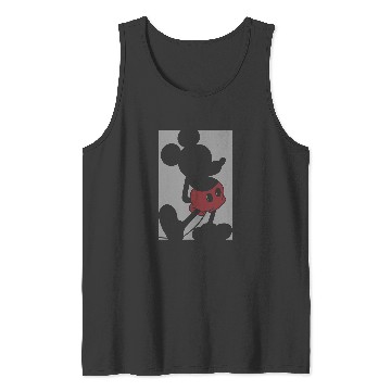 Discover Disney Mickey Mouse Box Silhouette Tank Tops