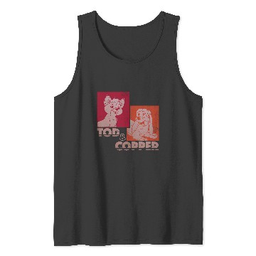 Discover Disney The Fox and the Hounds Tod Copper Retro Tank Tops