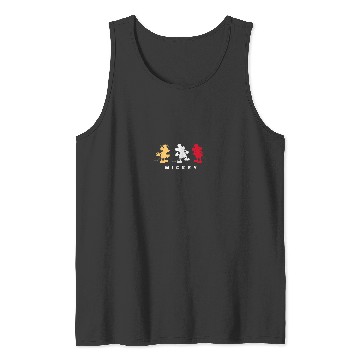 Discover Amazon Essentials Disney Mickey Silhouette Trio Tank Tops