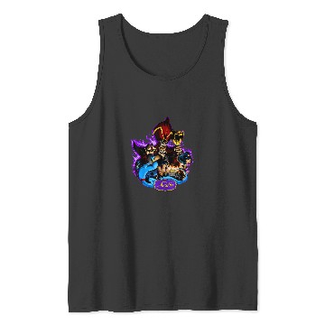 Discover Disney Aladdin Jafar Genie Jasmine Art Graphic T Tank Tops