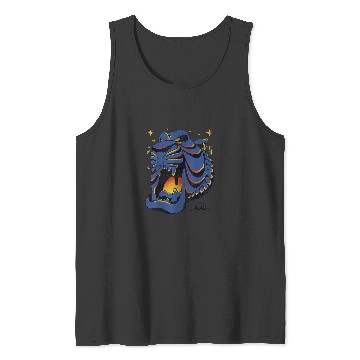 Discover Disney Aladdin Rajah Tiger Head Cave Tank Tops