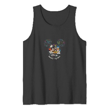 Discover Disney Mickey Friends Fireworks Vacation Family Tank Tops